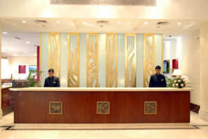 hotel reception desk miami florida